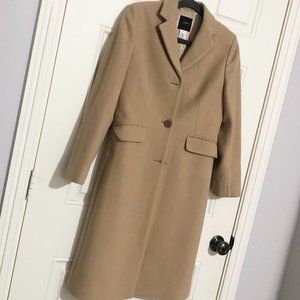 J. Crew Camel Wool/Cashmere Coat
